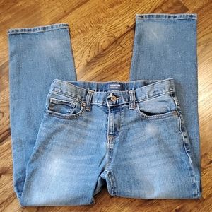 Boys Old Navy light wash jeans size 10 Husky